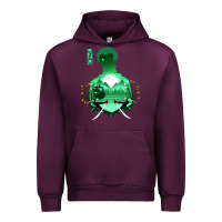 Mauve Wine Zoro Urban Hoodie - artisFamous