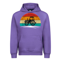 Tulip vintage tractor Urban Hoodie - artisFamous