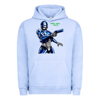 Pigment Grape Ice 8bit robocop Urban Hoodie - artisFamous