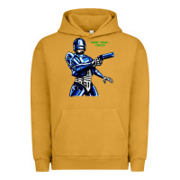 Pigment Peanut Butter 8bit robocop Urban Hoodie - artisFamous