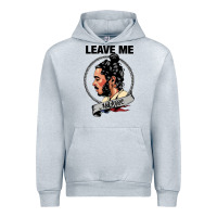 Heather Grey leave me malone merch Urban Hoodie - artisFamous