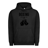 Pigment Black boxing gym classic Urban Hoodie - artisFamous