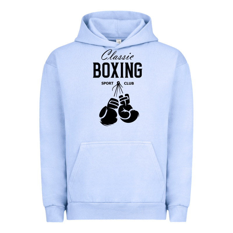 Boxing Gym Classic Urban Hoodie by artisFamous | Teevron