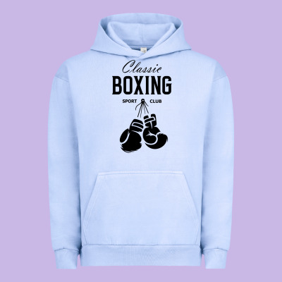 Boxing Gym Classic Urban Hoodie Designed By Artisfamous