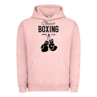 Pigment Salmon boxing gym classic Urban Hoodie - artisFamous