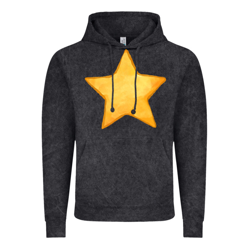 Yellow Star Vintage Hoodie by FaDigitalArtStudio | Teevron