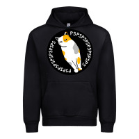 Black calico cat Urban Hoodie - artisFamous