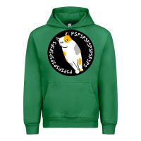 Emerald calico cat Urban Hoodie - artisFamous