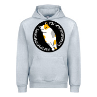 Heather Grey calico cat Urban Hoodie - artisFamous