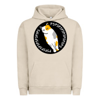 Pigment French Oak calico cat Urban Hoodie - artisFamous