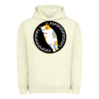Pigment Pistachio calico cat Urban Hoodie - artisFamous