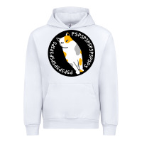 White calico cat Urban Hoodie - artisFamous