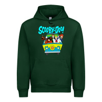 Forest Green scooby doo Urban Hoodie - artisFamous