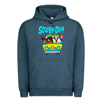 Pigment Midnight Navy scooby doo Urban Hoodie - artisFamous