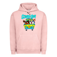 Pigment Salmon scooby doo Urban Hoodie - artisFamous