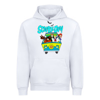 White scooby doo Urban Hoodie - artisFamous