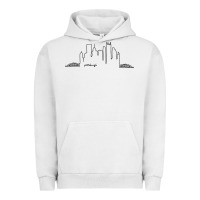 Pittsburgh Skyline City Urban Hoodie | Teevron