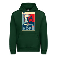 Forest Green boba fett for president Urban Hoodie - artisFamous