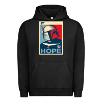 Pigment Black boba fett for president Urban Hoodie - artisFamous
