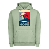 Pigment Oil Green boba fett for president Urban Hoodie - artisFamous