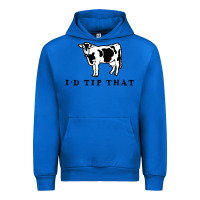 Cobalt i'd tip that funny cow tipping design Urban Hoodie - artisFamous
