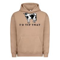 Pigment Burro i'd tip that funny cow tipping design Urban Hoodie - artisFamous