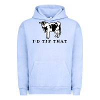Pigment Grape Ice i'd tip that funny cow tipping design Urban Hoodie - artisFamous