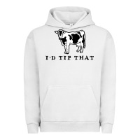 Pigment Lunar Rock i'd tip that funny cow tipping design Urban Hoodie - artisFamous