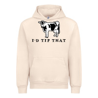 Sandshell i'd tip that funny cow tipping design Urban Hoodie - artisFamous