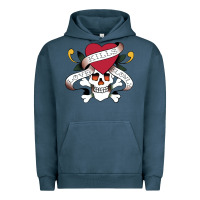 Pigment Midnight Navy Funny Ed Hardy Sarcasme Saying New Urban Hoodie - artisFamous