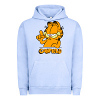 Pigment Grape Ice Funny Garfild new vector design Urban Hoodie - artisFamous