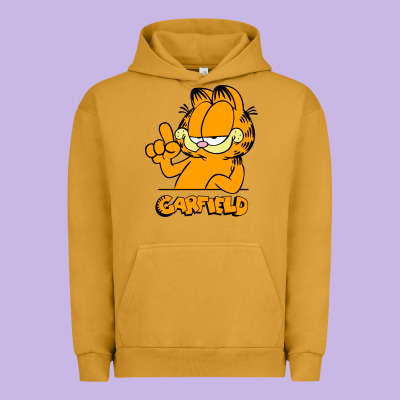 Funny Garfild New Vector Design Urban Hoodie Designed By Artisfamous