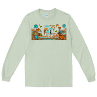 Matcha i think i love fall most of all libbey glass Long Sleeve Tee - BundleAndBundleShop