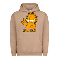 Pigment Burro Funny Garfild new vector design Urban Hoodie - artisFamous