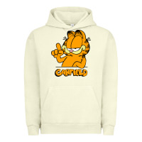 Pigment Pistachio Funny Garfild new vector design Urban Hoodie - artisFamous