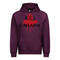 Mauve Wine The Blame Canada New Urban Hoodie - artisFamous
