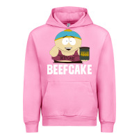 Fuchsia Pink New Park Beefcake Urban Hoodie - artisFamous
