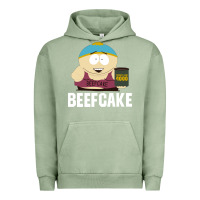 Pigment Oil Green New Park Beefcake Urban Hoodie - artisFamous