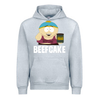 Heather Grey New Park Beefcake Urban Hoodie - artisFamous