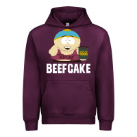 Mauve Wine New Park Beefcake Urban Hoodie - artisFamous