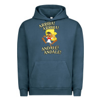 Pigment Midnight Navy Funny Speedy Arriba arriba New Urban Hoodie - artisFamous