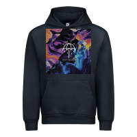 Navy Bring Me Spirit Urban Hoodie - artisFamous