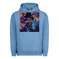 Pigment Pebble Blue Bring Me Spirit Urban Hoodie - artisFamous