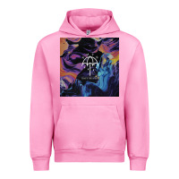 Fuchsia Pink Bring Me Spirit Urban Hoodie - artisFamous