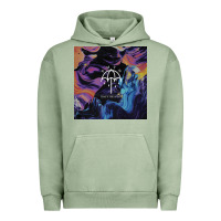 Pigment Oil Green Bring Me Spirit Urban Hoodie - artisFamous
