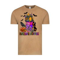 Vintage Camel Horror Coffee Vintage Tee - FaDigitalArtStudio