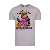 Vintage Zinc Horror Coffee Vintage Tee - FaDigitalArtStudio