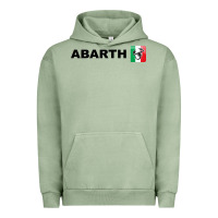 Pigment Oil Green abarth italy merch Urban Hoodie - artisFamous