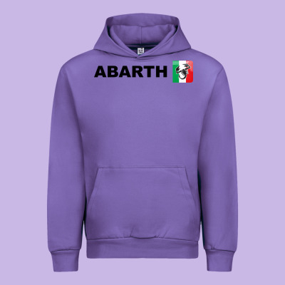 Abarth Italy Merch Urban Hoodie Designed By Artisfamous