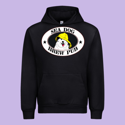 Sea Dog Brew Pub Urban Hoodie Designed By Artisfamous